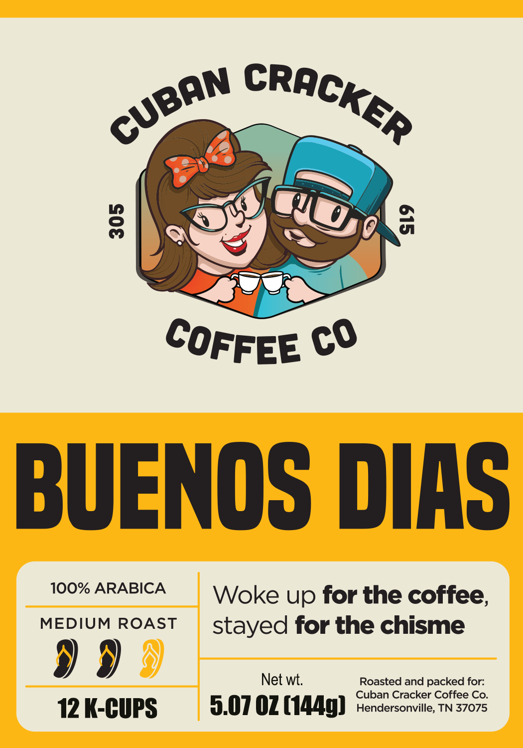 Buenos Dias Medium Roast Coffee K-Cups
